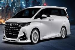 Hasil Modifikasi, Tampang Baru Alphard Makin Sporty