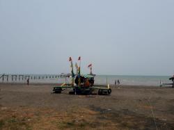 Sepi Pengunjung di Obyek Wisata Pantai Widuri Pemalang Dikeluhkan Pedagang dan Penjaga Warung