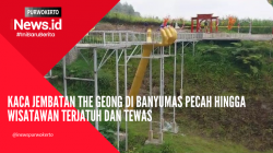 Video Kaca Jembatan The Geong Pecah hingga Wisatawan Terjatuh dan Tewas