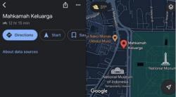 Mahkamah Konstitusi Berubah Nama di Google Maps jadi Mahkamah Keluarga