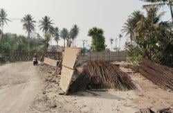 Pembangunan Jembatan Pondok Panjang Cihara Molor