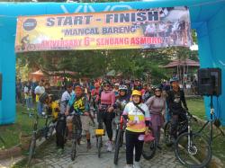 Ribuan Peserta Gowes Bareng Rayakan Anniversary Sendang Asmoro ke-6