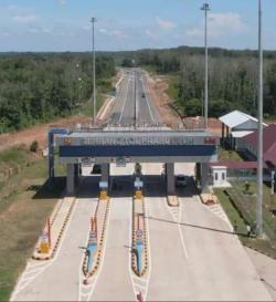 Jalan Tol Simpang Indralaya - Prabumulih 64,5 km dan Flyover Patih Galung 382 Meter Diresmikan