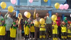 1.300 Anak di Kecamatan Koba Ramaikan Hari Anak Nasional