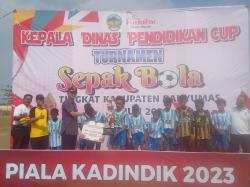 Korwilcam Dindik Somagede Juara Sepak Bola Kadindik Cup 2023