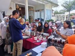 Ibu-ibu PKK di Waduk Cengklik Boyolali Dilatih Membuat Minuman, Ini Tujuannya