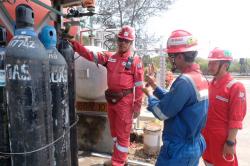 Berencana Bangun Fireground, Pertamina EP Region 2 Zona 7 Studi Banding ke RU VI