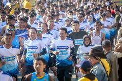 Etawalin Dieng Run Lari Atas Awan 2023, Ribuan Pelari Berhasil Selesaikan Finish