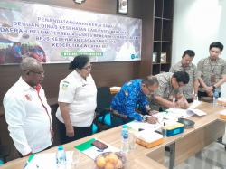 BPJS Kesehatan Merauke Launching program DBTFMS