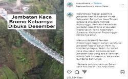 Jembatan Kaca Seruni Point Gunung Bromo Diresmikan Desember 2023, Pemkab Probolinggo Jamin Aman