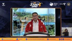 Pengelola Jembatan Kaca The Geong Jadi Tersangka, Ini Kata Menteri Pariwisata Sandiaga Uno