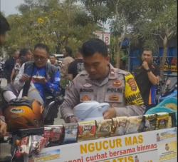 Polisi dari Sukmajaya Depok ini Modifikasi Motor untuk Sediakan Kopi Gratis Bagi Masyarakat