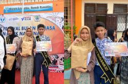 Kelas 7J SMPN 1 Kota Tasikmalaya Juara 1 Fashion Show Nesatta Berbatik