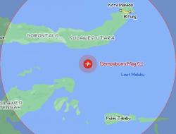 Sulut Diguncang Gempa di Awal November, Terjadi di Bolsel Kekuatan 5.1M