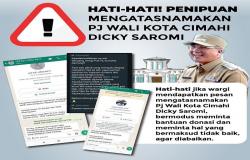 Kedua Kalinya Modus Penipuan Catut Nama Pj Wali Kota Cimahi, Warga Diimbau Waspada