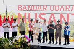 Tingkatkan Daya Saing IKN, Presiden Jokowi Groundbreaking Bandara IKN