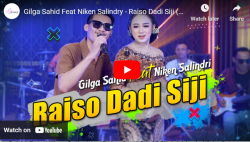 Nyanyikan, Lirik Lagu Raiso Dadi Siji - Gilga Sahid Ft Niken Salindry