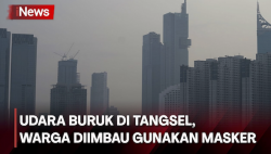 Tangsel Kembali Raih Rekor Buruk: Kota Paling Berpolusi, Kualitas Udara Masuk Zona Bahaya!