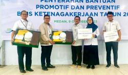 BPJS Ketenagakerjaan Medan Kota Gelar Kegiatan Promotif dan Preventif