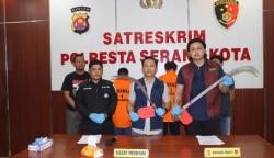 Polisi Amankan 5 Pelajar di Serang Bawa Celurit, Diduga Hendak Tawuran