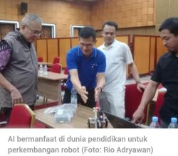 AI dalam Pendidikan : Keren, Robot Mampu Deteksi Cuaca dan Buang Sampah