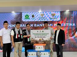 Bantu Korban Konflik Kemanusiaan di Gaza, Baznas Jabar Serahkan Bantuan Rp150 untuk Palestina
