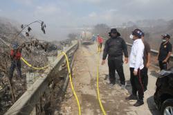 Walikota Denpasar Tetap Fokus Pantau Titik Api di TPA Suwung