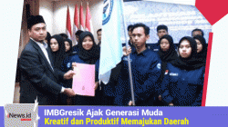 Pelantikan IMBGresik, Ajak Generasi Muda Berfikir Kreatif Memajukan Daerah