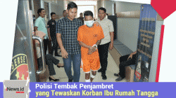 Polisi Tembak Penjambret yang Tewaskan Korbanya, Seorang Ibu Rumah Tangga