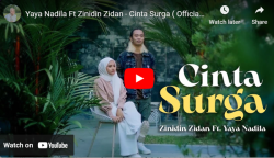 Baper, Lirik Lagu Cinta Surga - Yaya Nadila Ft Zinidin Zidan