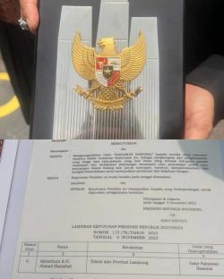 Berkat Perjuangan Gubernur Arinal, KH Ahmad Hanafiah Pejuang asal Lampung Resmi Dapat Gelar Pahlawan