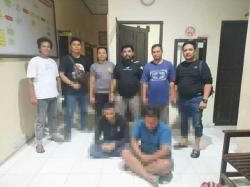 Curi Onderdil Excavator, 2 Pria Diamankan Tim Resmob Polresta Mamuju dan Polsek Sampaga