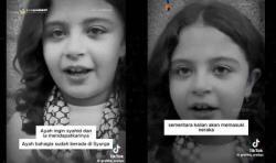 Sedih, Anak Gaza Bahagia Ayah Tewas Dibom Zionis Israel: Dia Sudah di Surga, Kalian di Neraka