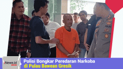 Polisi Bongkar Peredaran Narkoba di Pulau Bawean Gresik