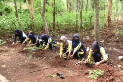 DAHANA Kenalkan Edu Wisata Urban Agro dan Nursery Edu Park ke SMPN 4 Subang