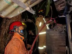 Lupa Mematikan Kompor, Rumah Warga di Kota Probolinggo Hangus Terbakar