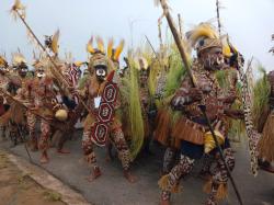 H+2 Festival Budaya Sejuta Rawa II Diwarnai Atraksi Busana dan Tarian Adat dari Berbagai Etnis