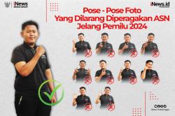 10 Larangan Pose Foto Diperagakan ASN Jelang Pemilu 2024