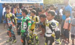 Pembalap Cilik TTU Lhermo Lopes Tampil Memukau di Stevano Roadrace Cup Atambua Belu NTT