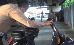 Viral! Pj Bupati Jombang Kunker Malah Ditilang Polisi, Pakai Vespa Nopol Palsu