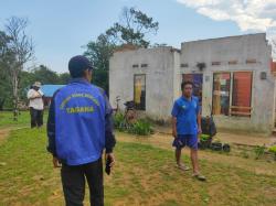 Angin Puting Beliung Sapu Rumah Warga Belitung Timur