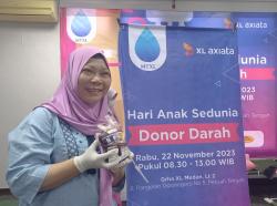 XL Axiata dan Komunitas Jurnalis Rutin Donor Darah, Ratusan Kantong Darah Disumbangkan Selama 2023