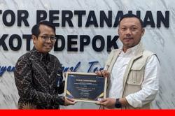 Kembali BPN Kota Depok Didapuk Penghargaan dari Perum Perumnas, Indra Gunawan Sampaikan Pesan ini