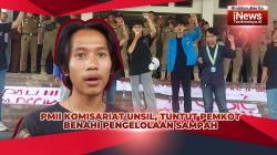 VIDEO: PMII Komisariat Unsil Geruduk Bale Kota Tasikmalaya, Tuntut Pemkot Benahi Pengelolaan Sampah