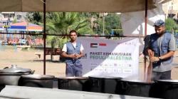 LMI Salurkan Ribuan Porsi Makanan untuk Warga Palestina