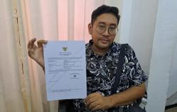 Tolak Dikatakan Nilap, Direktur Penambang Galian Desa Gandong Tunjukan Surat Izin