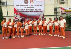 Tim Tenis UNHAN Melenggang ke Final Piala Bela Negara 2023