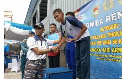 Peringati Hari Armada, Lanal Banten Gelar Lomba Renang Tingkat Pelajar dan Antar Instansi