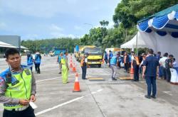 Polres Sergai Gelar Operasi Keselamatan Berkendara di Tol Medan-Tebing Tinggi