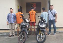 Jual Motor Hasil Curian Di Medsos, Tiga Pemuda Meringkuk Di Polsek Natar